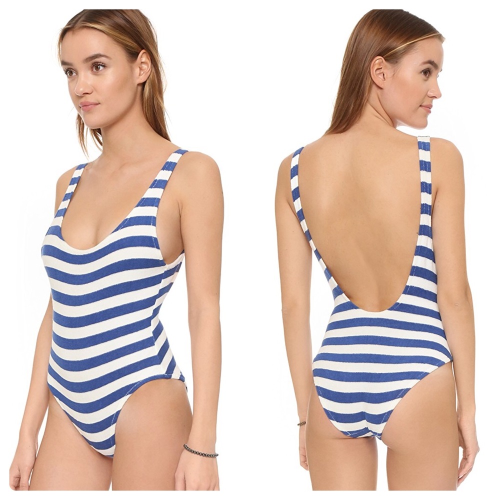 Solid & Striped Anne Marie Swimsuit Stripe